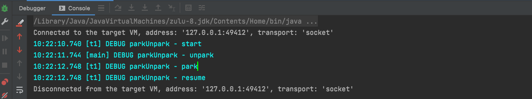 park-unpark倒序诡异现象