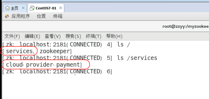 zookeeper作为注册中心