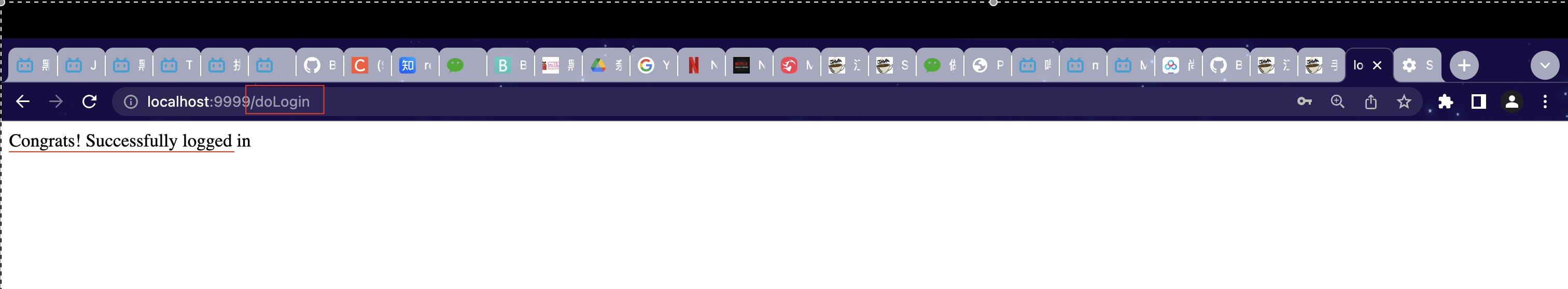 自定义的登陆成功的跳转