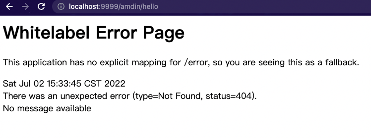 /admin/hello接口404