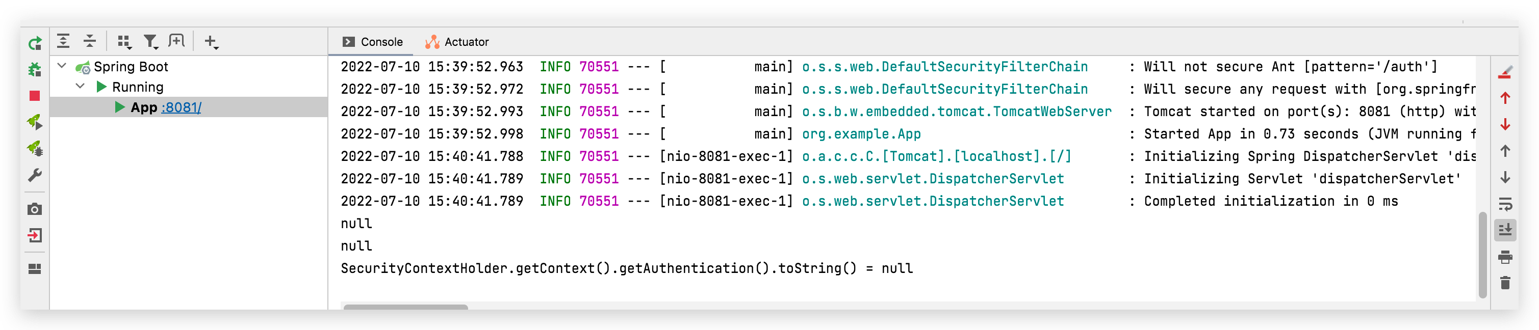 重新访问auth成功但是后台输出三种方式都获取不到用户信息