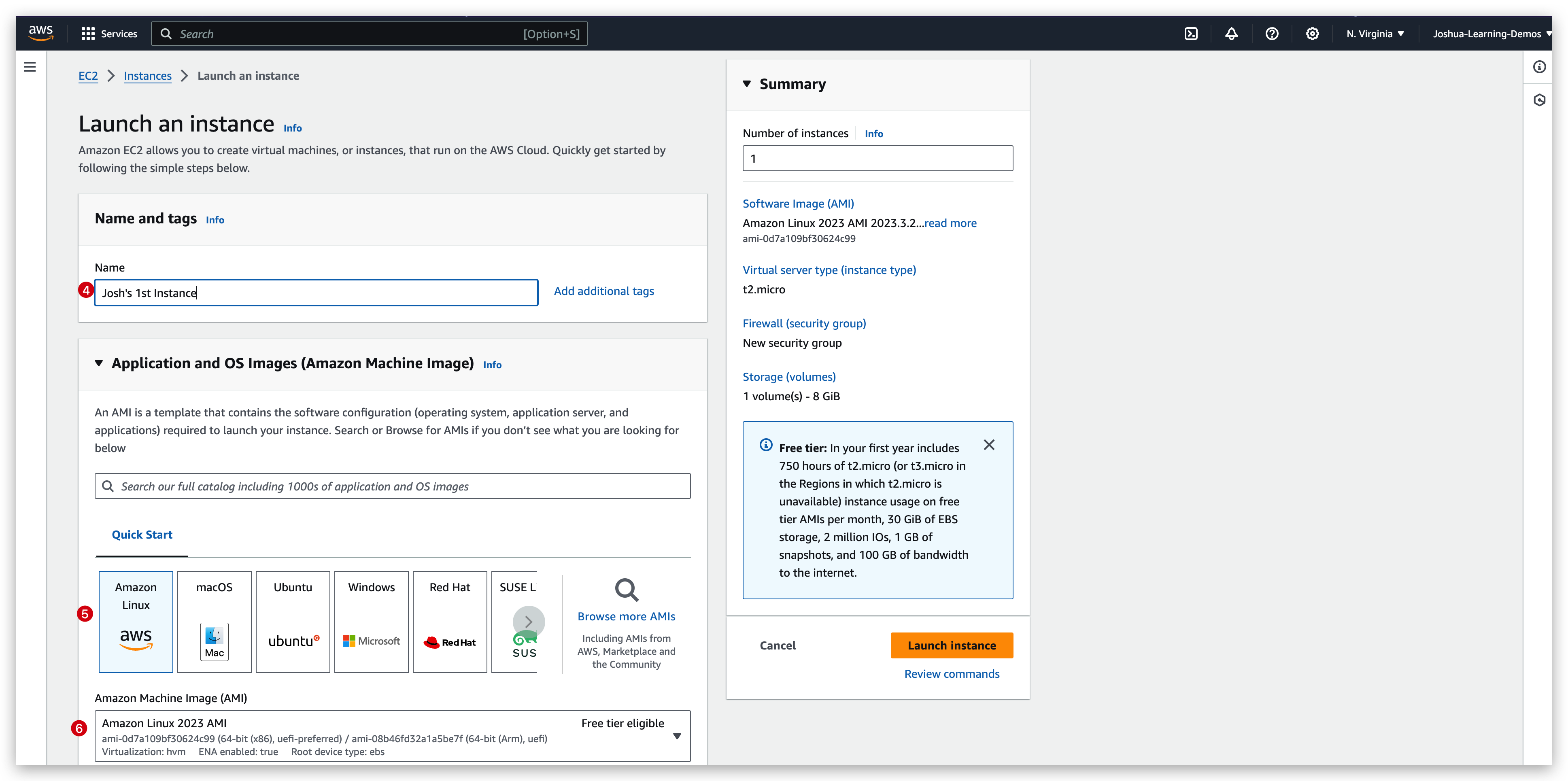 Launch EC2 Instance-Step2