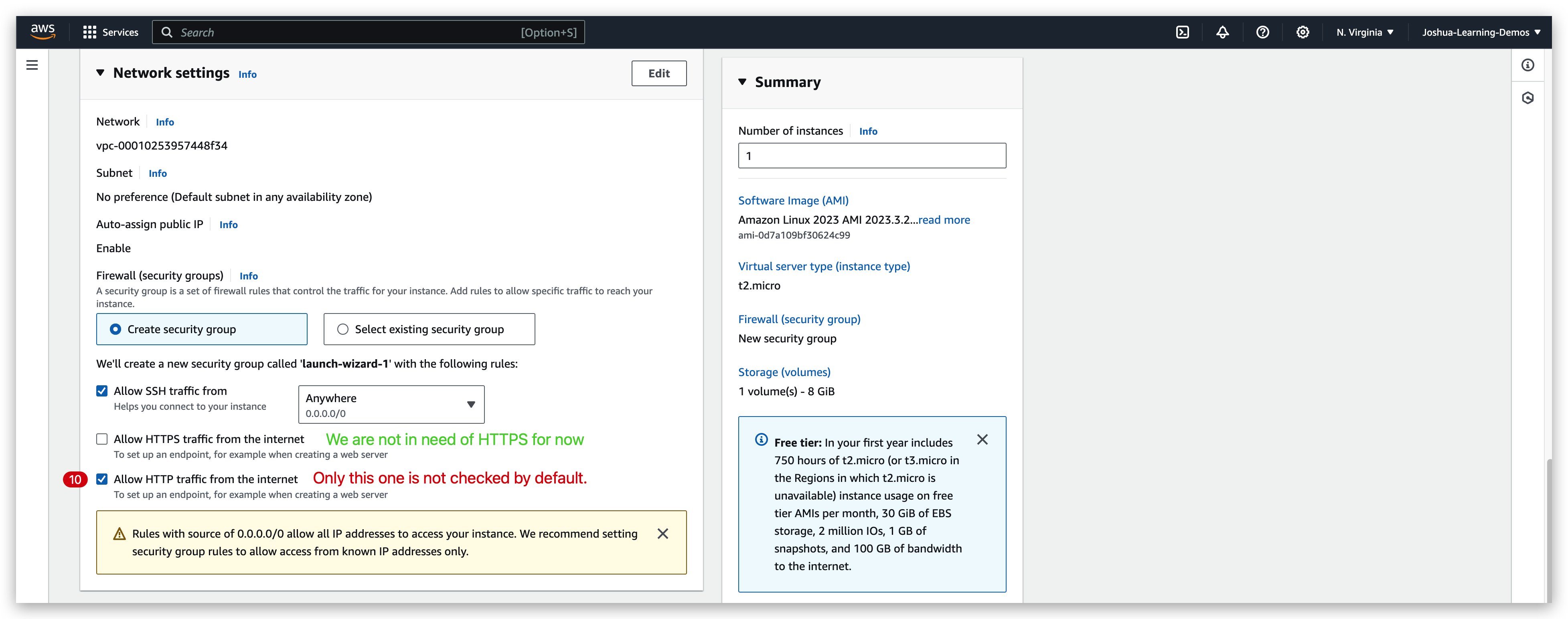 Launch EC2 Instance-Step4