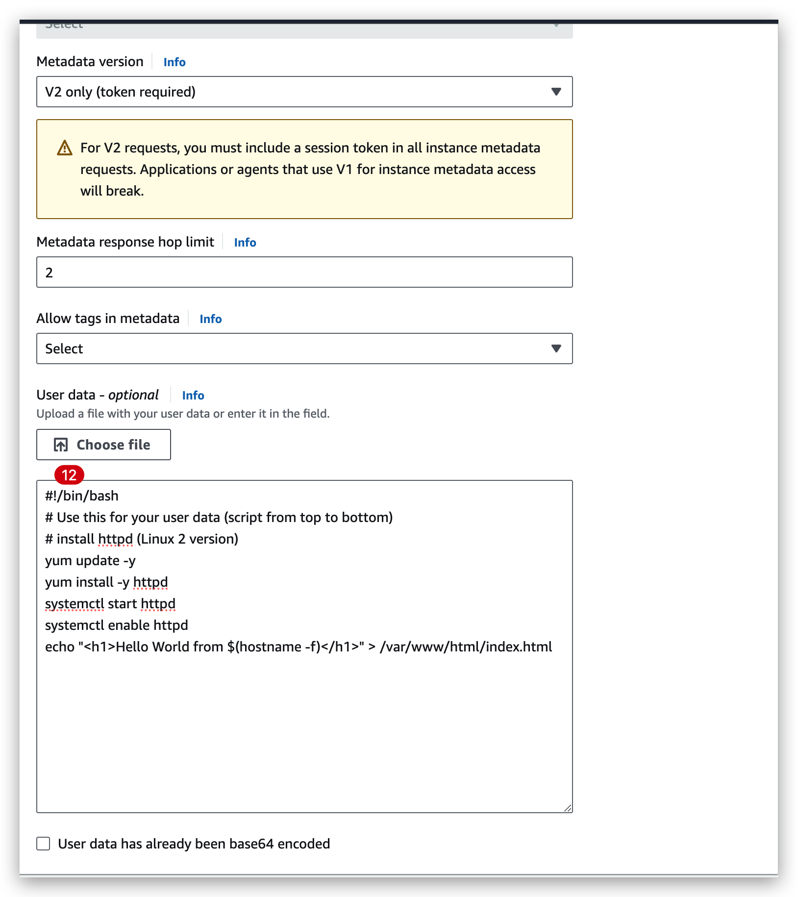 Launch EC2 Instance-Step6