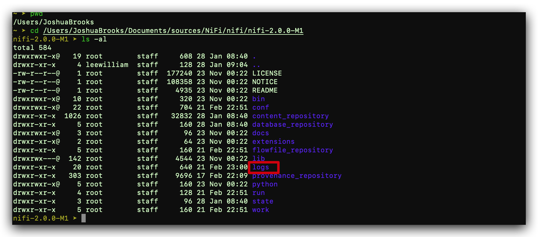 Nifi Home Path Constitution